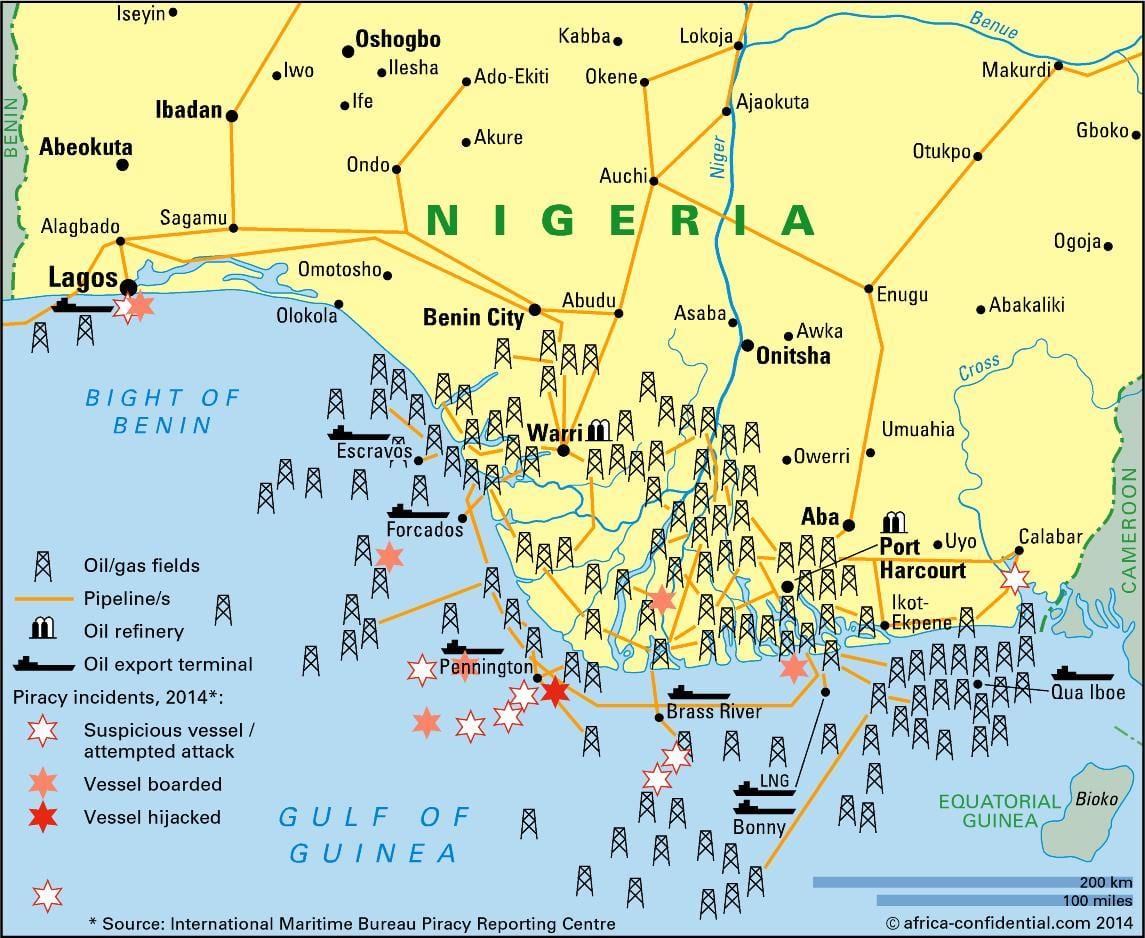 industrial map of nigeria