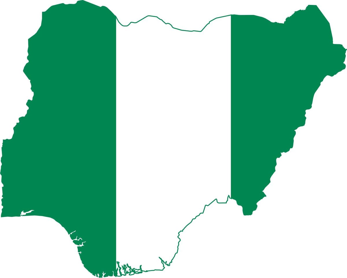 Karte von nigeria melden