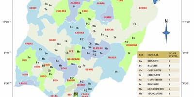 Nigeria natürlichen Ressourcen anzeigen