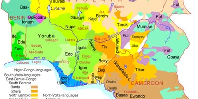 Nigeria Sprache anzeigen